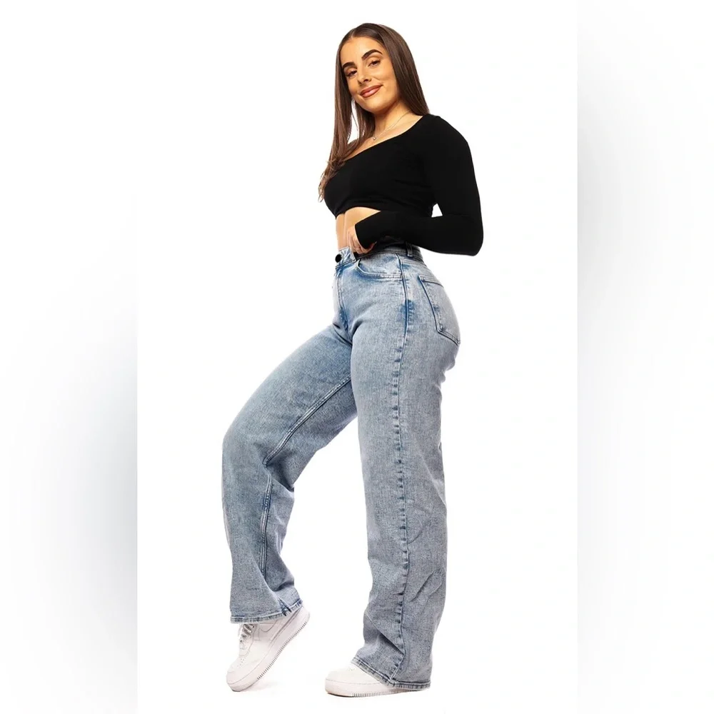 🍑FITJEANS V2 Traditional Baggy 80s Jeans - Picture 2 of 5
